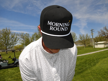 Morning Round Rope Hat - Black
